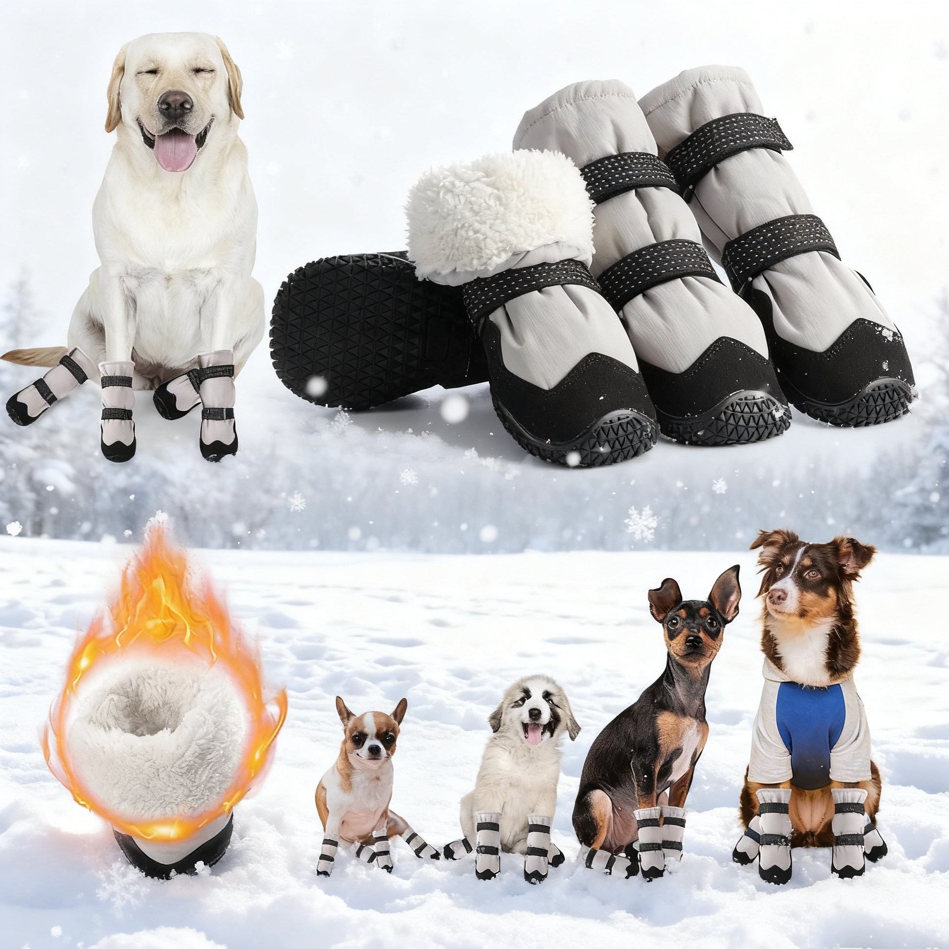 ❄️Dog Snow Boots Winter