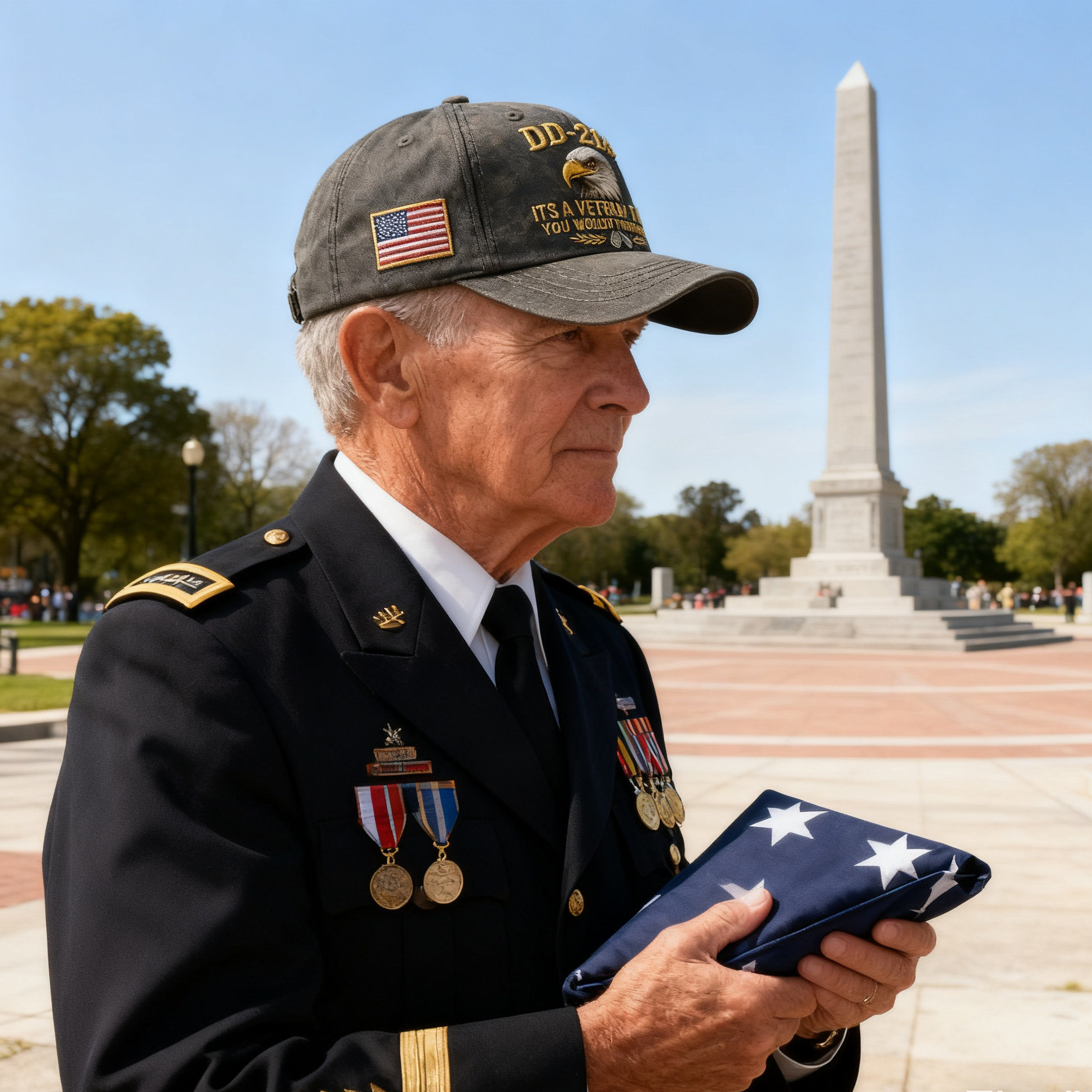 DD-214 - This is a veterans' matter Hat