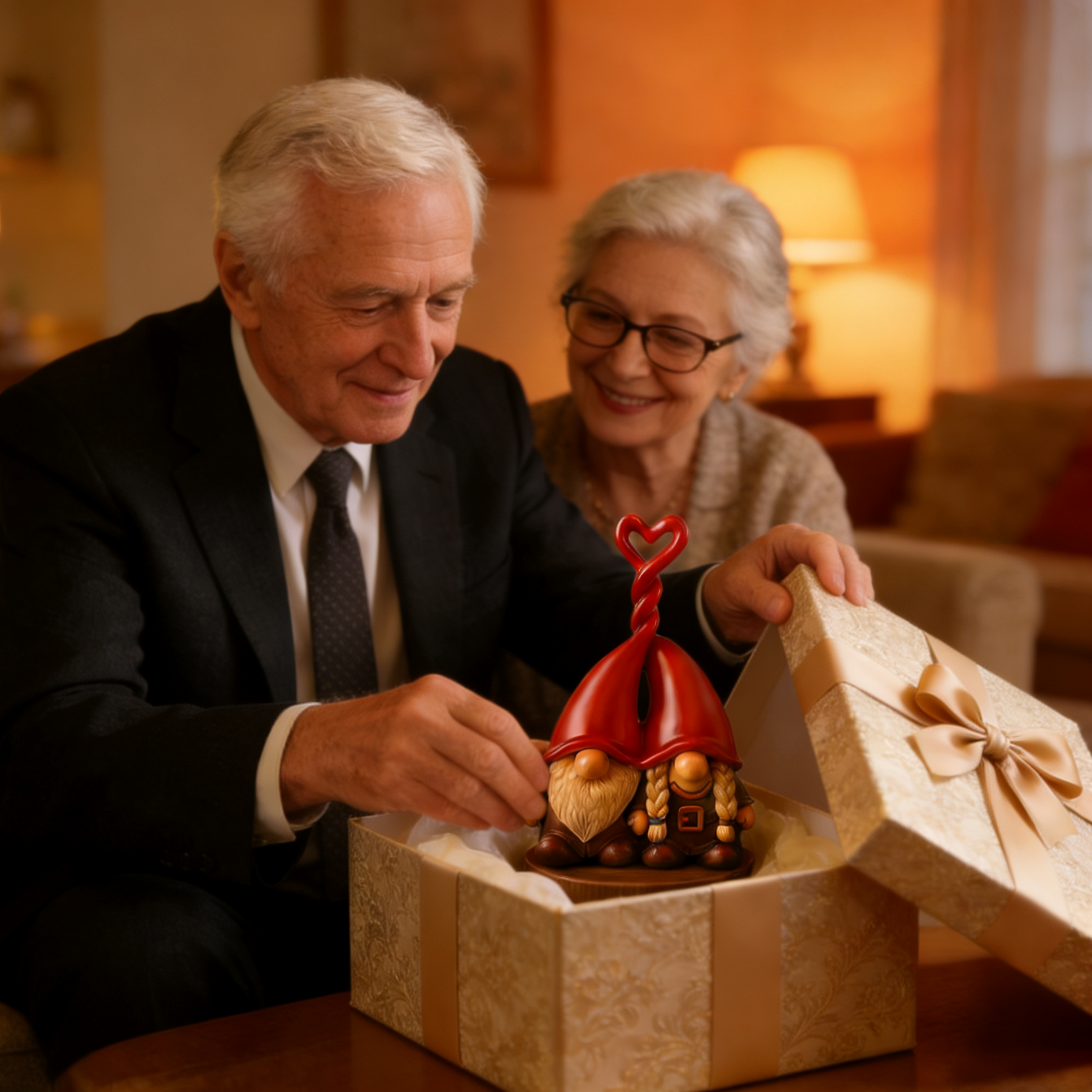 ❤️🎄 “Love That Lasts a Lifetime” Gnome Figurines