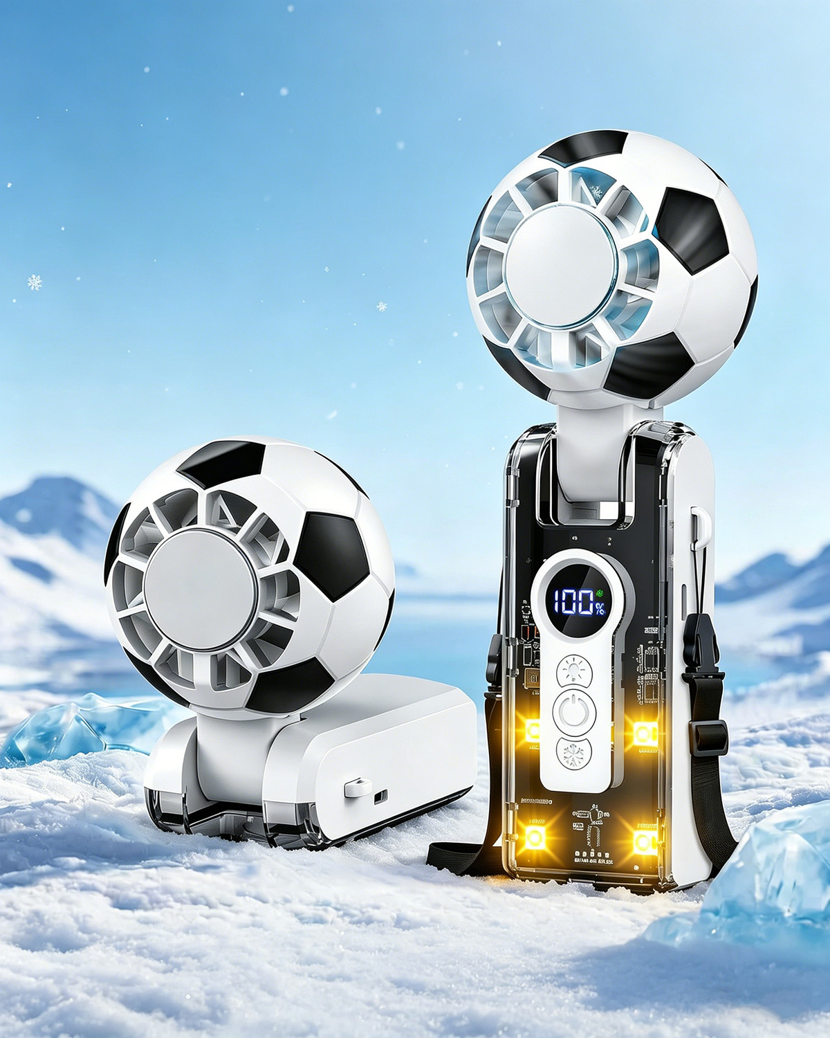 2026 Soccer World Cup Mini Handheld Fan