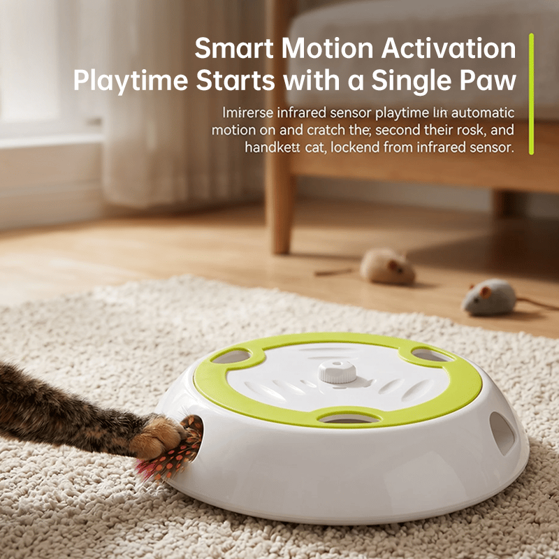 Whack A Mole Cat Mouse Toy for Cats
