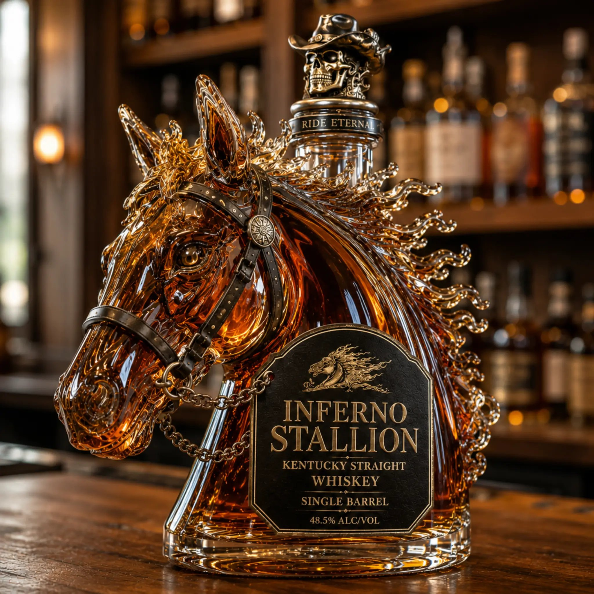 Inferno Stallion Single Barrel Whiskey Collector’s Edition