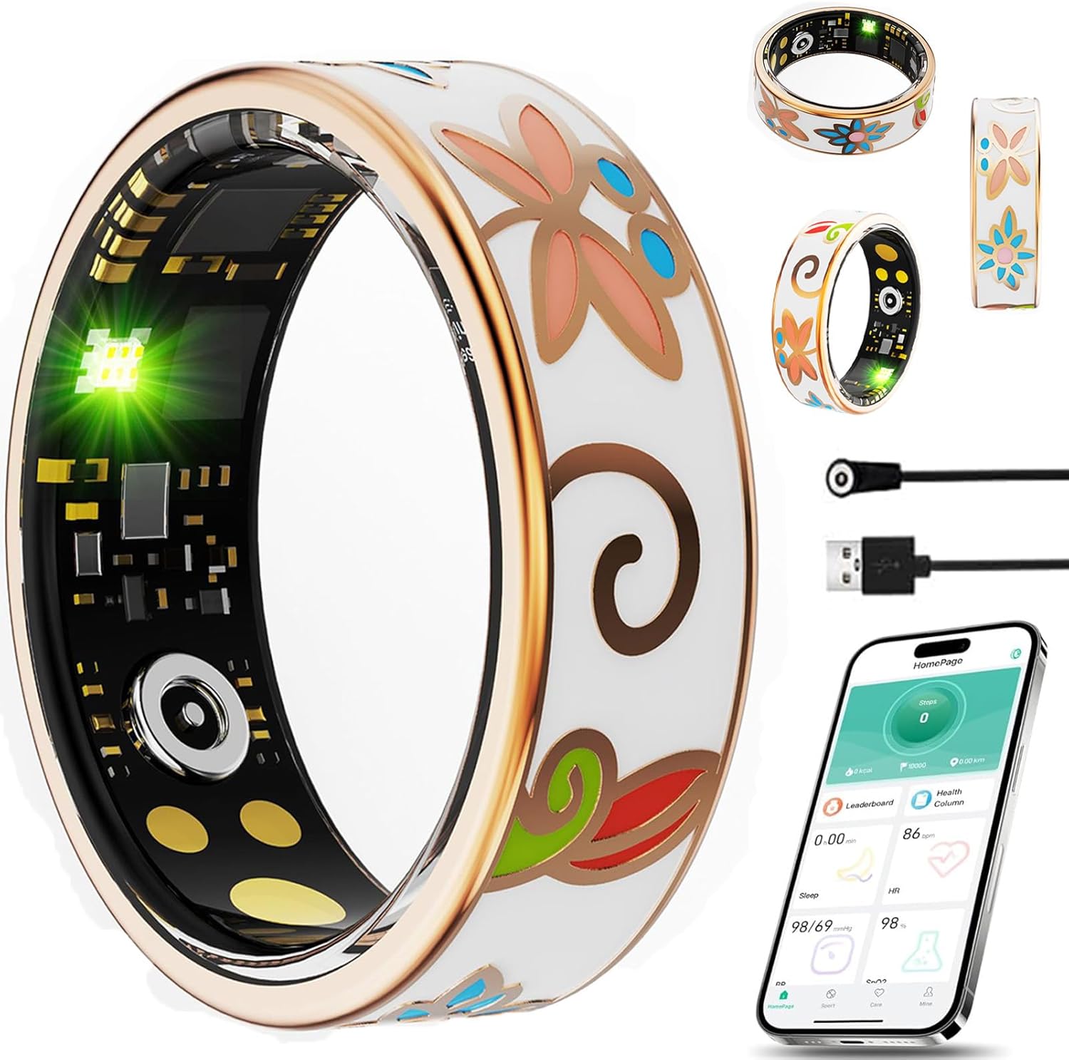 2025 New Smart Ring for Women Men