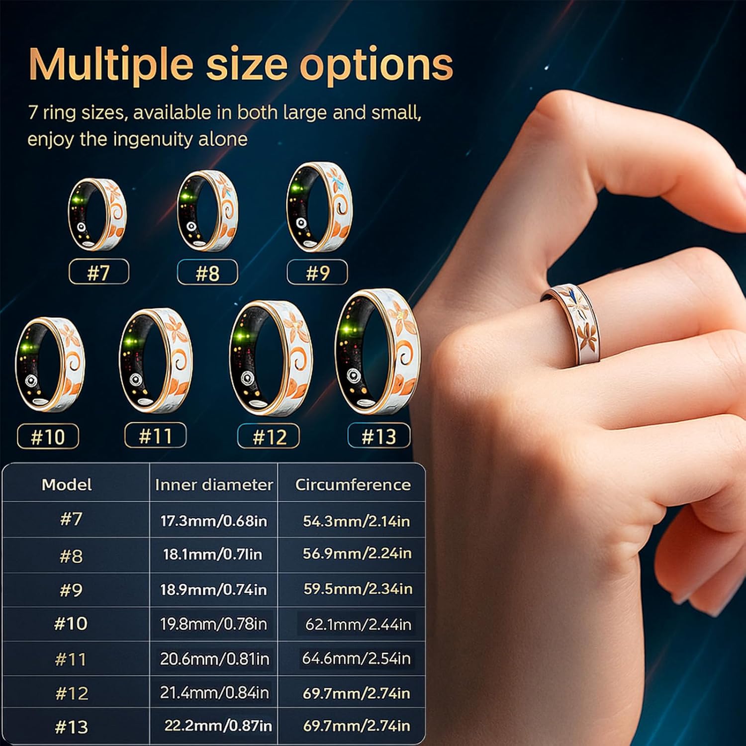 2025 New Smart Ring for Women Men