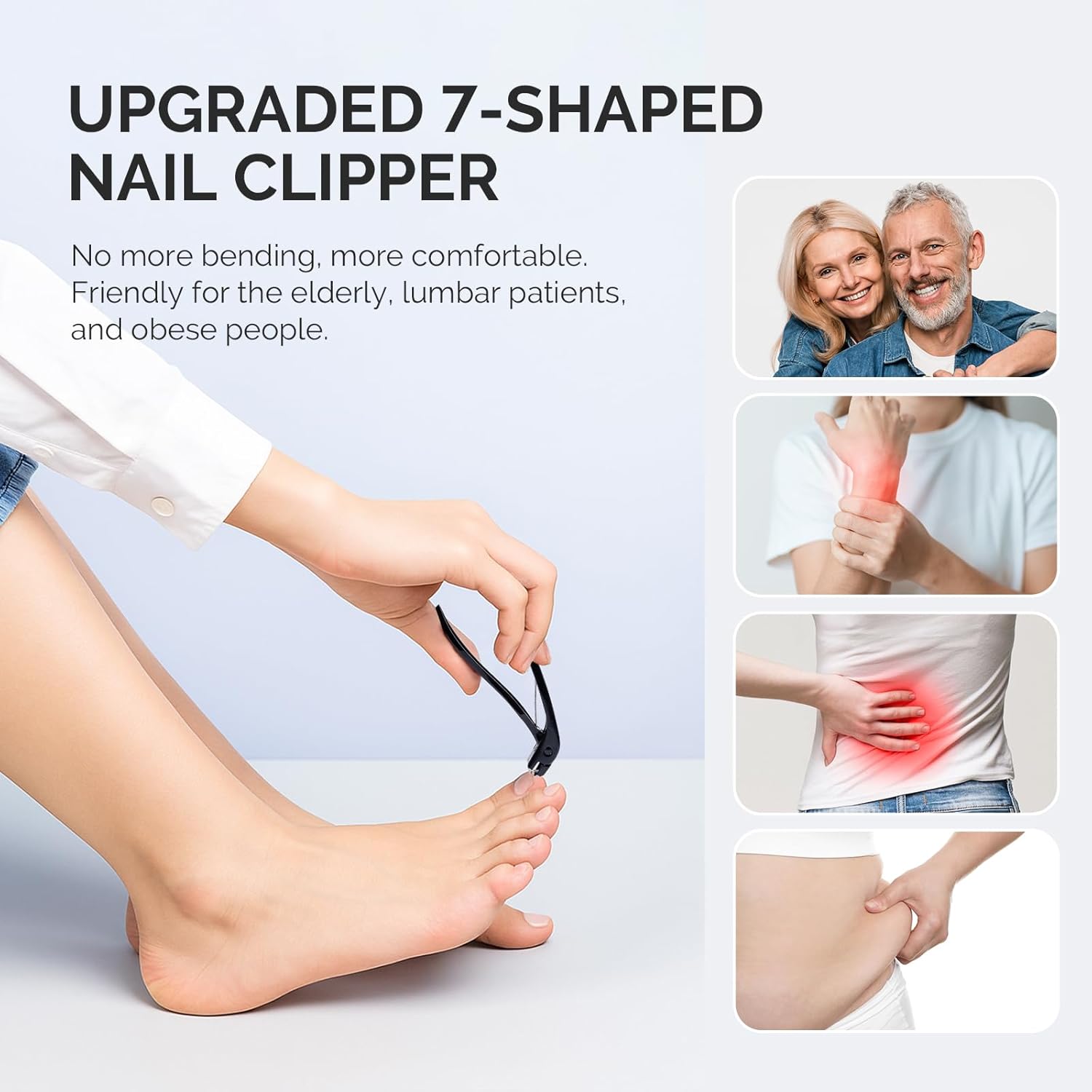 Toenail Clippers for Seniors Thick Nails