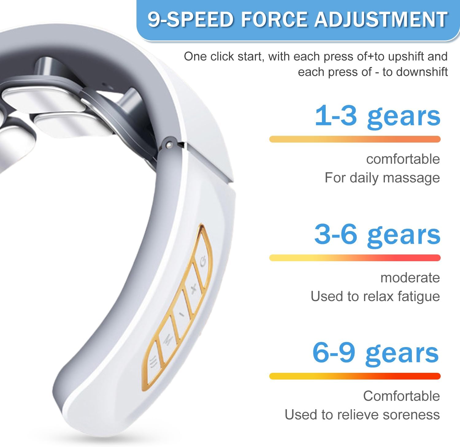 6 Heads Neck Massager