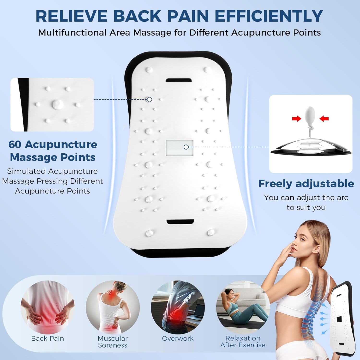 Welnax™ Back Stretcher for Lower Back Pain Relief