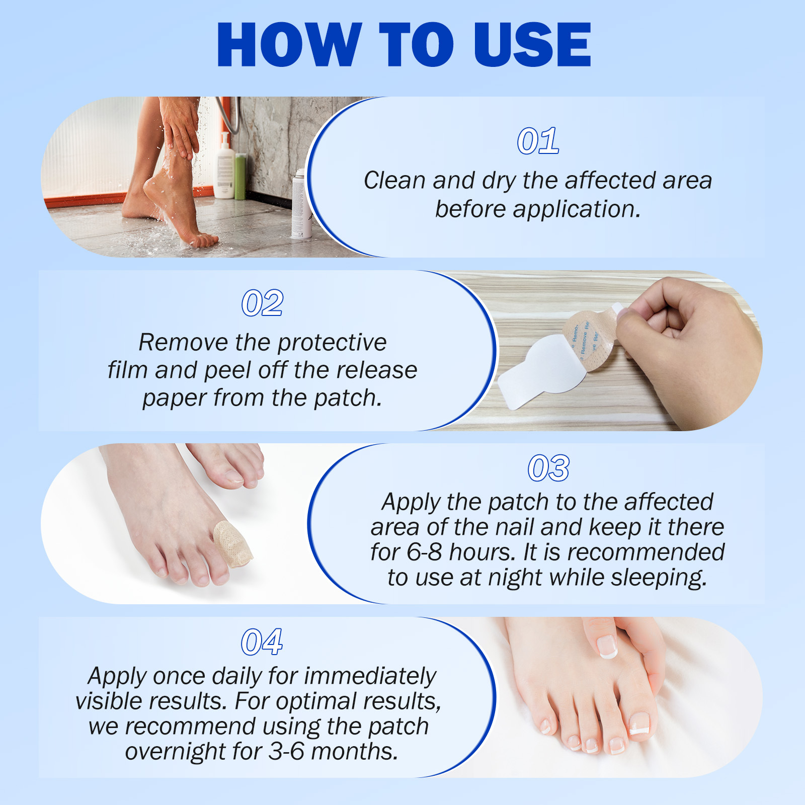 Fungal Nail Renewal Patches