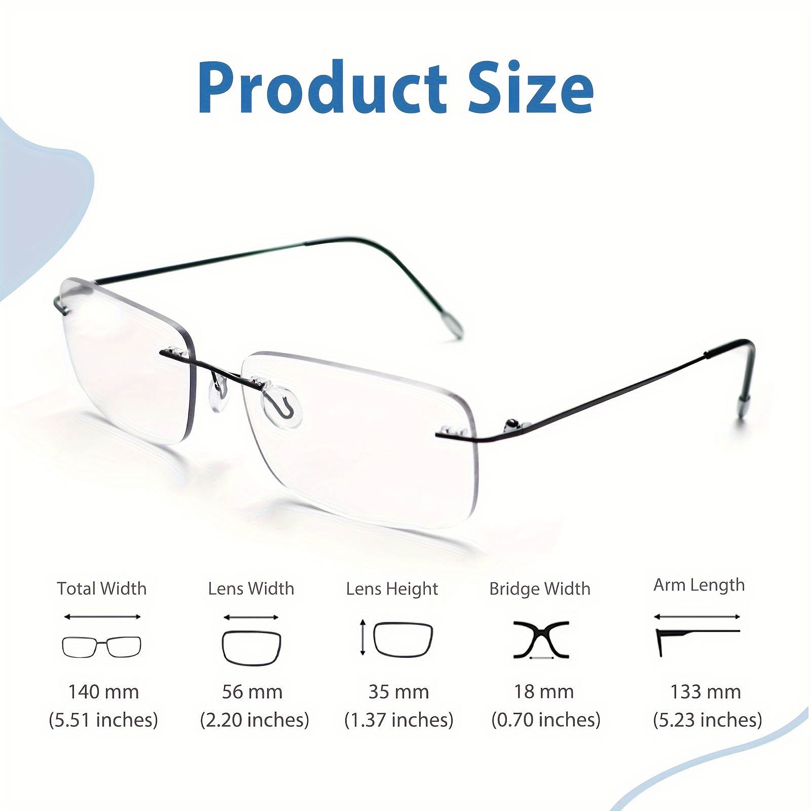 Photochromic Bifocal Reading Glasses