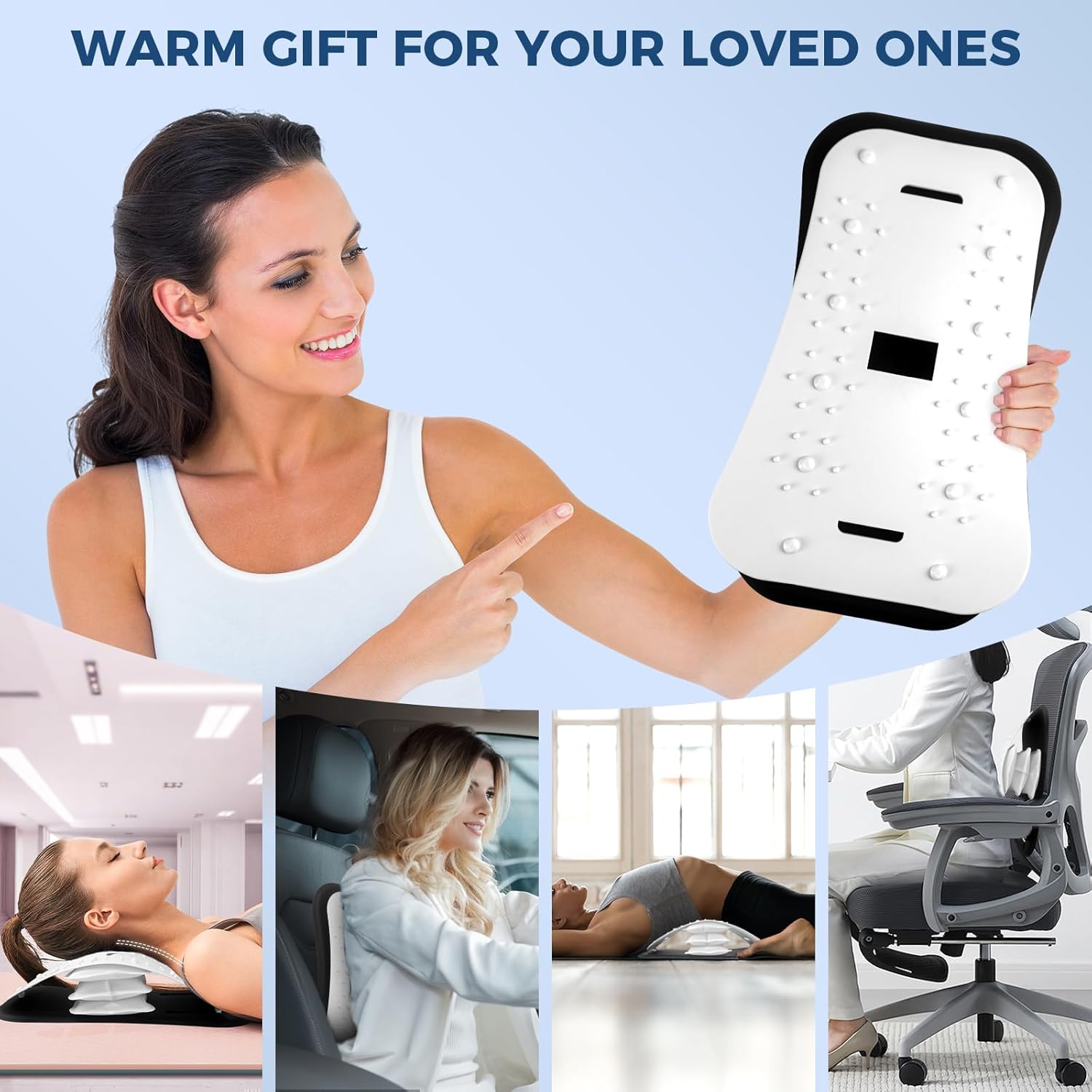 Welnax™ Back Stretcher for Lower Back Pain Relief