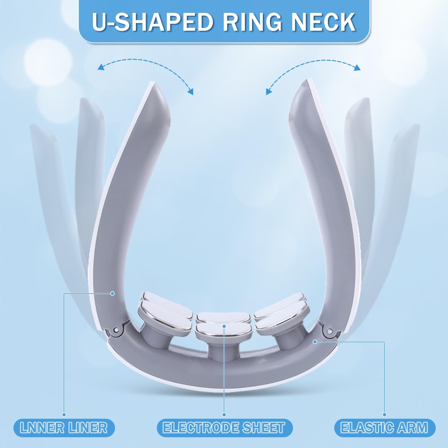 6 Heads Neck Massager