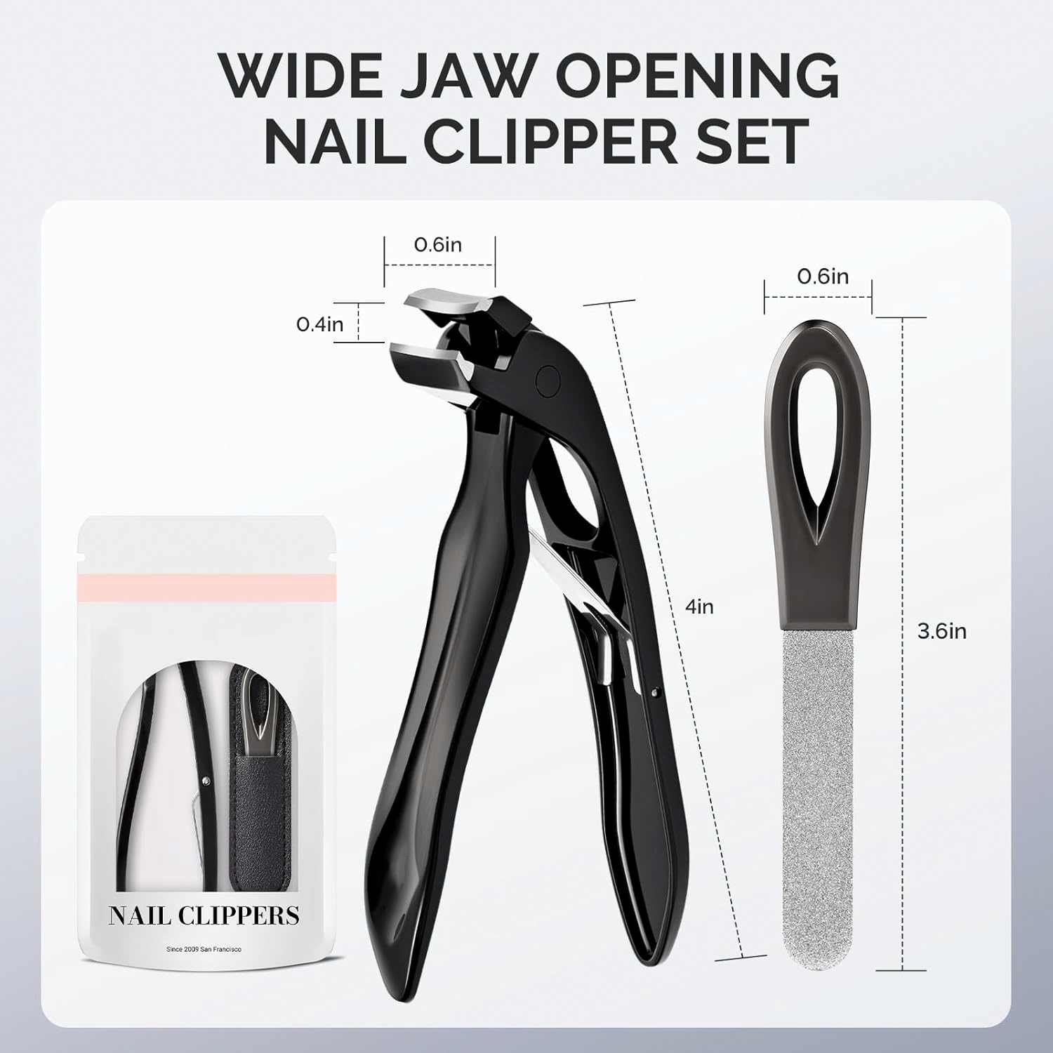 Toenail Clippers for Seniors Thick Nails