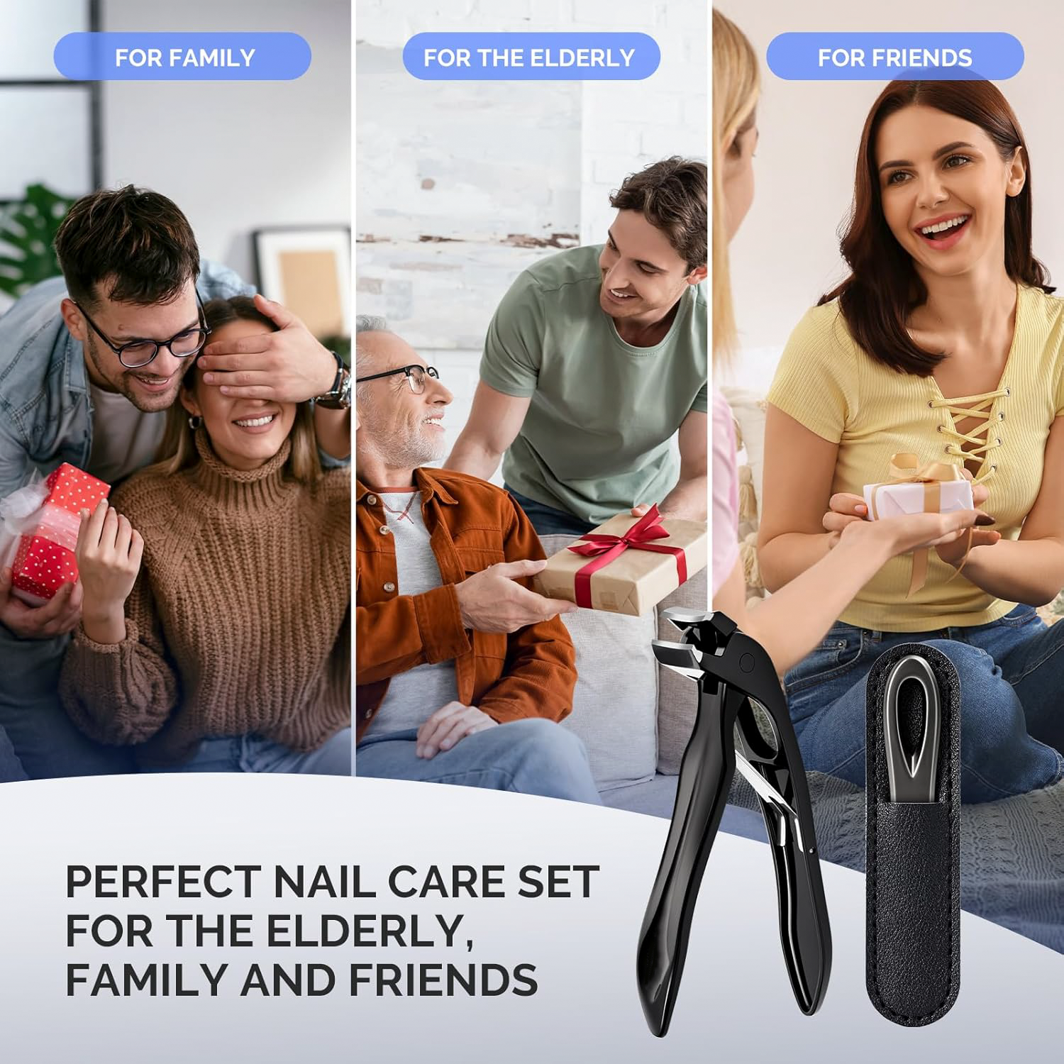 Toenail Clippers for Seniors Thick Nails