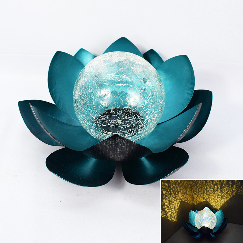Waterproof Metal Flower Solar Light