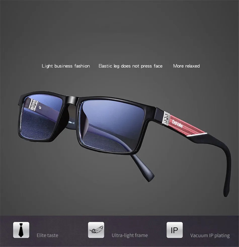 RETRO FULL-FRAME COLOR-CHANGING MULTIFOCAL READING GLASSES