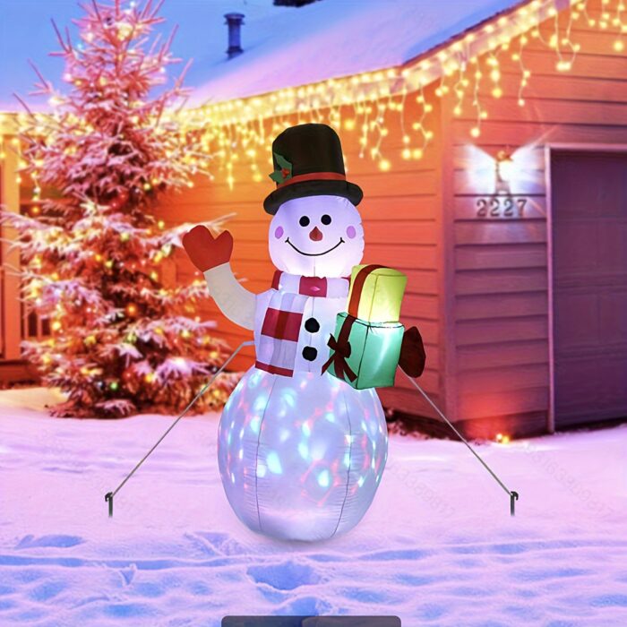 Luminous Inflatable Christmas Snowman