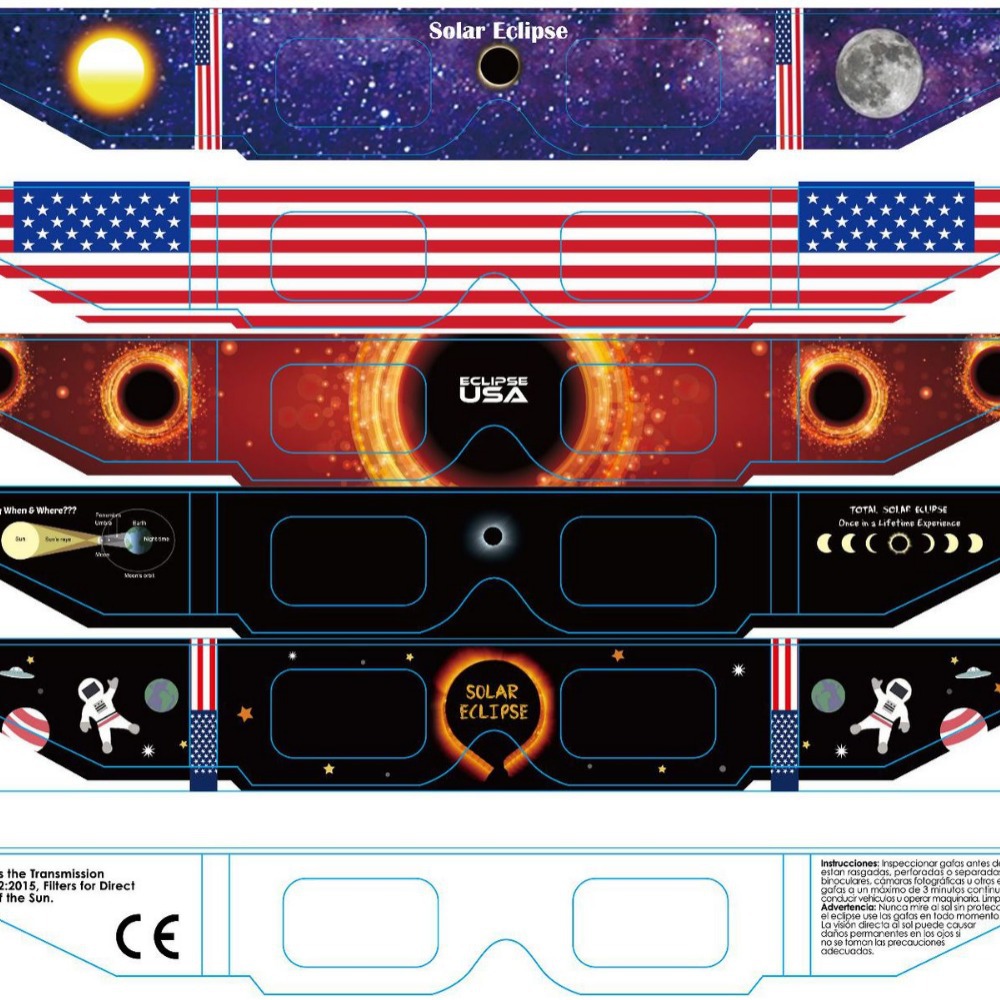Solar Eclipse Glasses Approved 2024