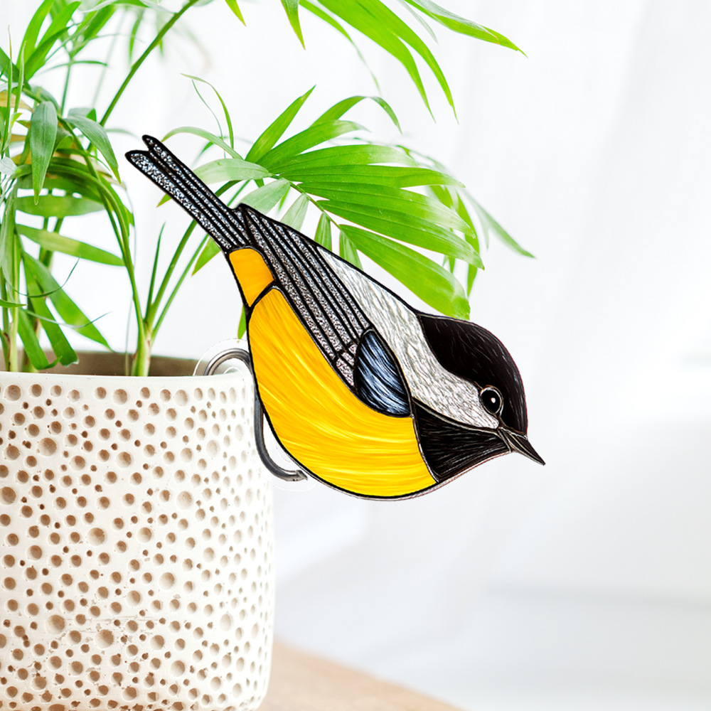 🔥Stained Glass Kingfisher Suncatcher Decoration