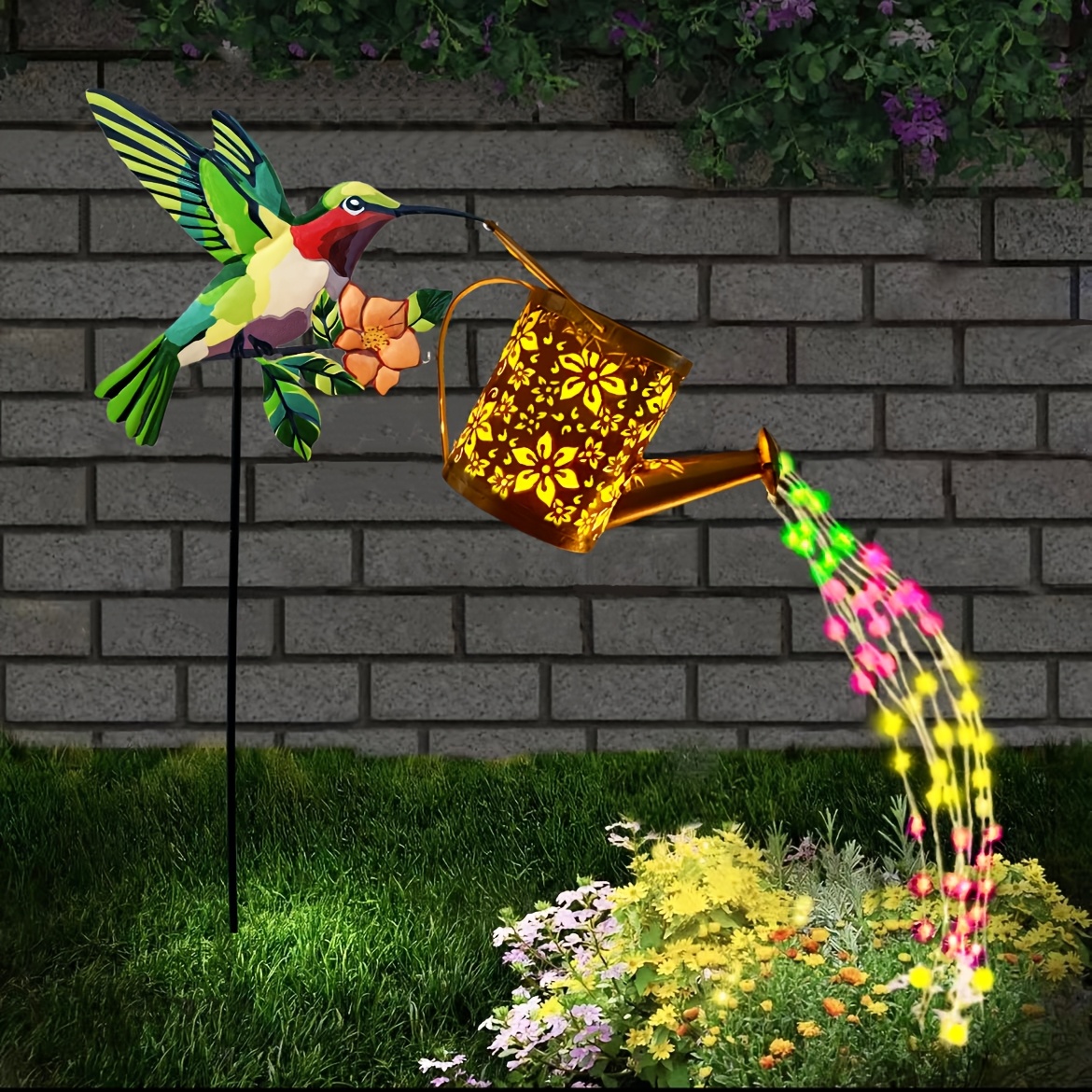 Hummingbird Outdoor Solar Lights