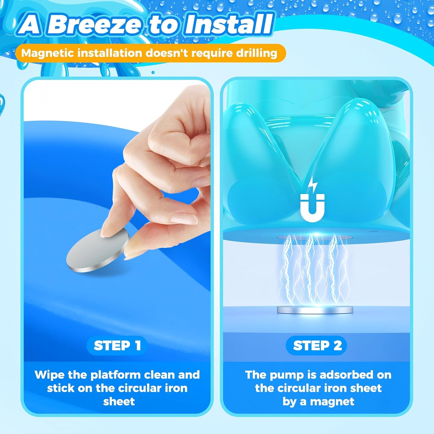 Cordless Octopus Rechargeable Magnetic Pump