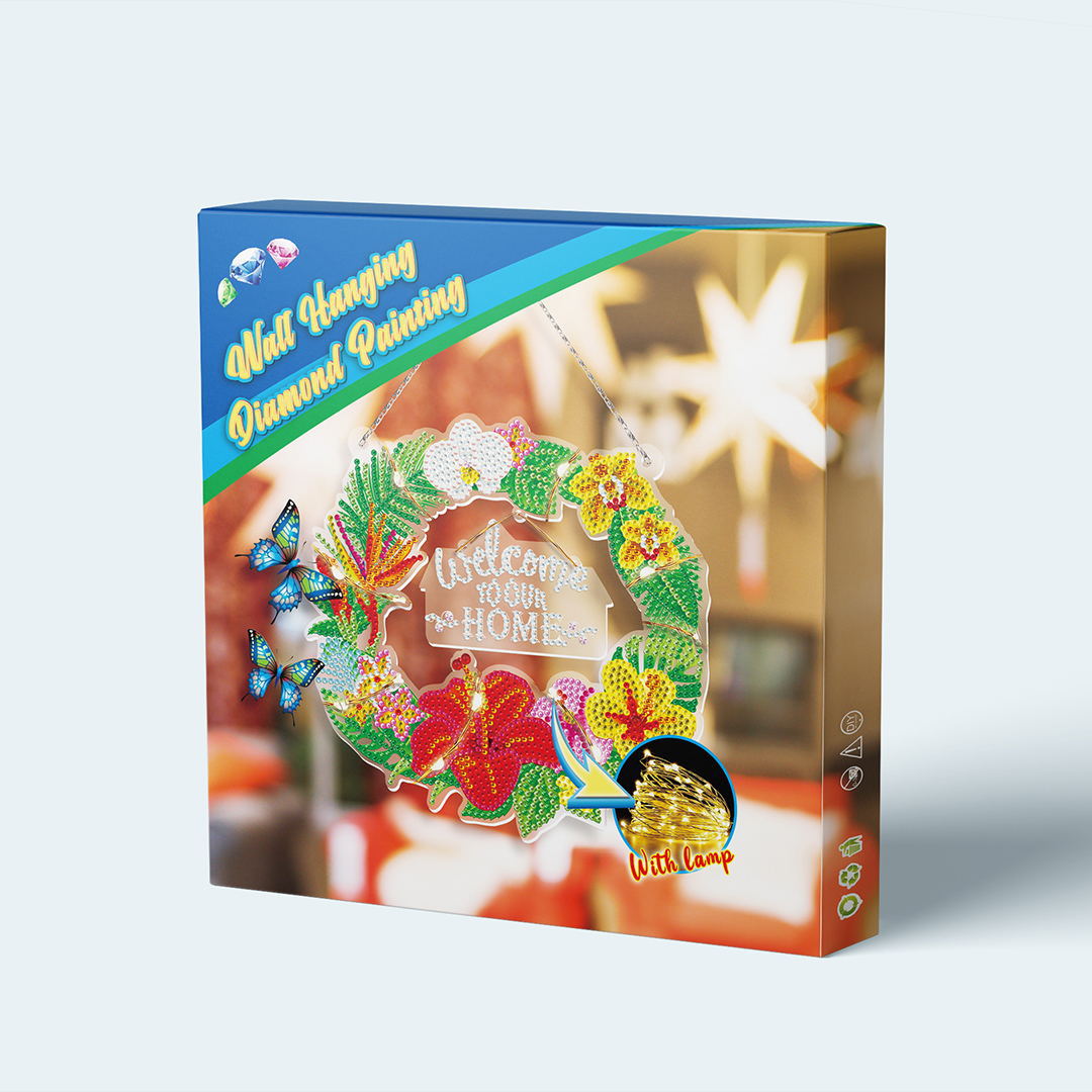 DIY Diamond Painting Hanging Ornament