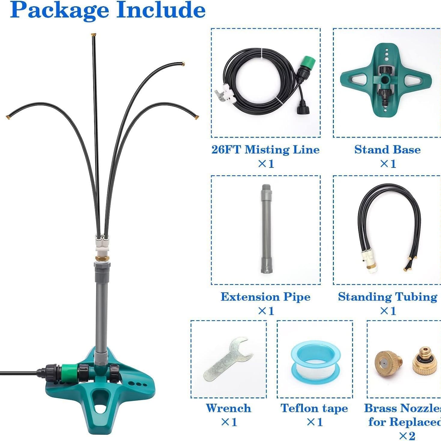 🔥Hot Sale 49% OFF - Standing Misters for Outside Patio