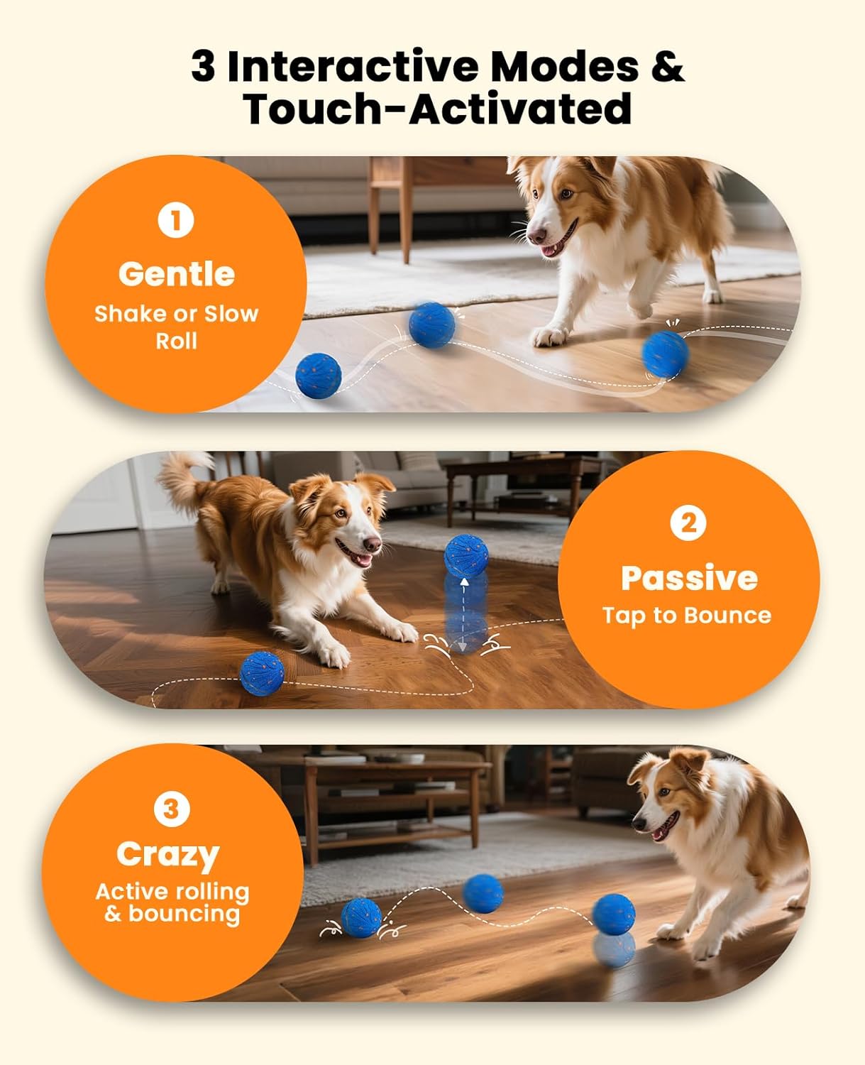 Smart Interactive Dog Balls