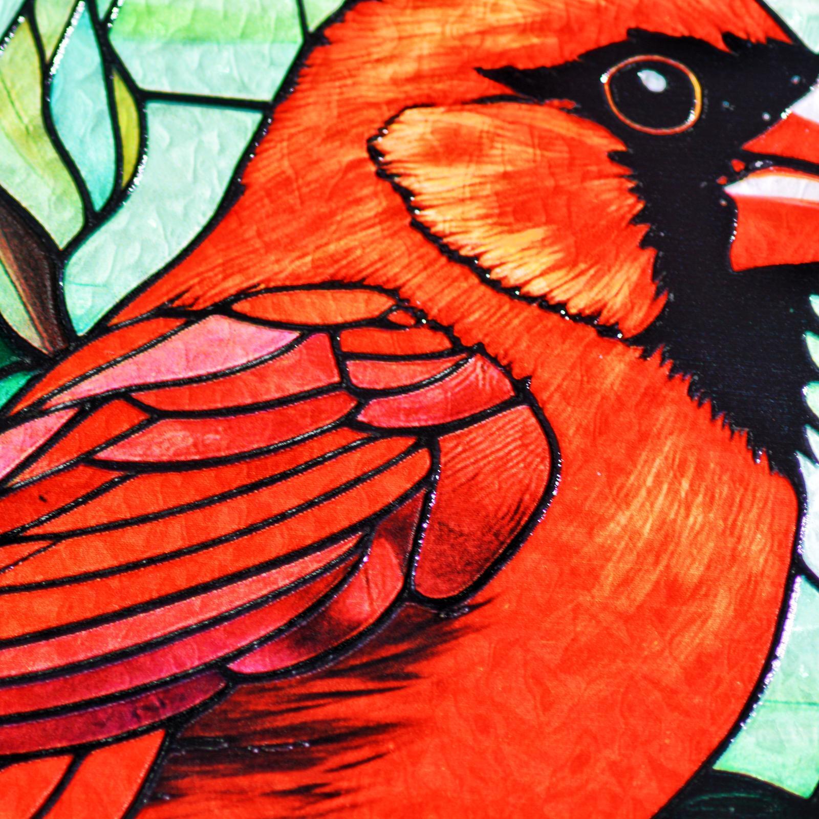 Red Bird Memorial Suncatcher