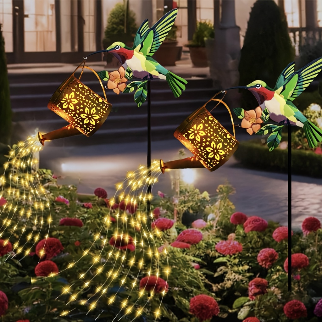 Hummingbird Outdoor Solar Lights