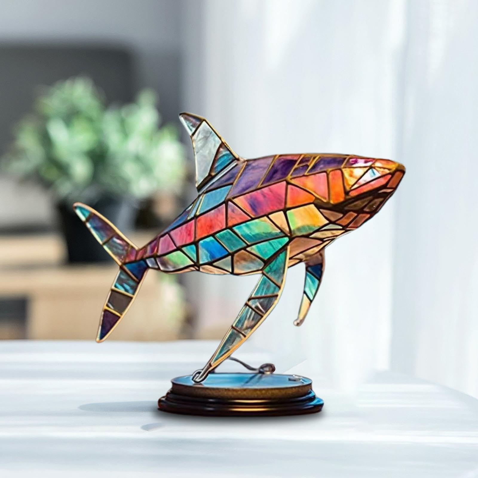 Wildlife Metal Art Base Table Decorations Flat Ornaments