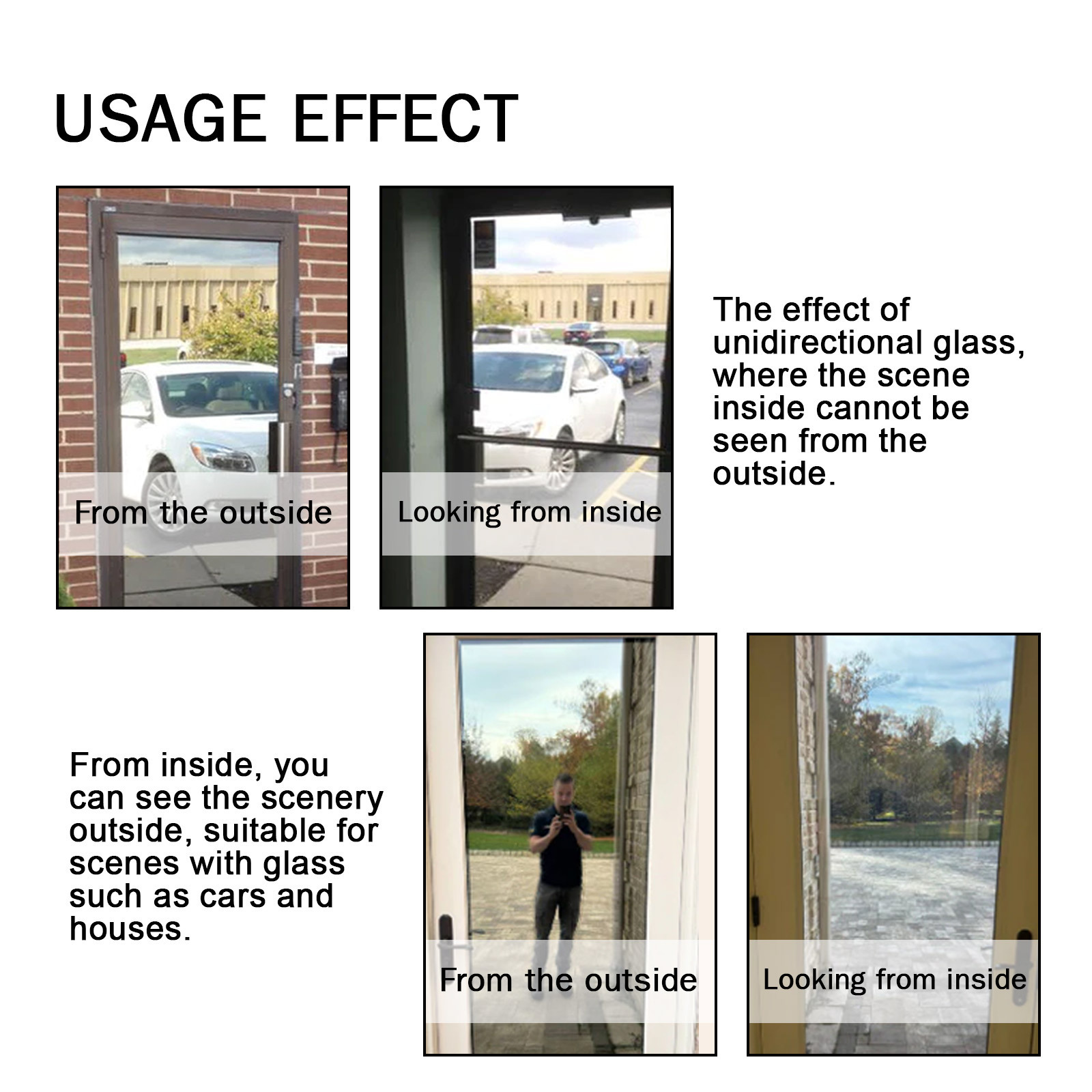 Keillini™ Nano Coat One Way Mirror