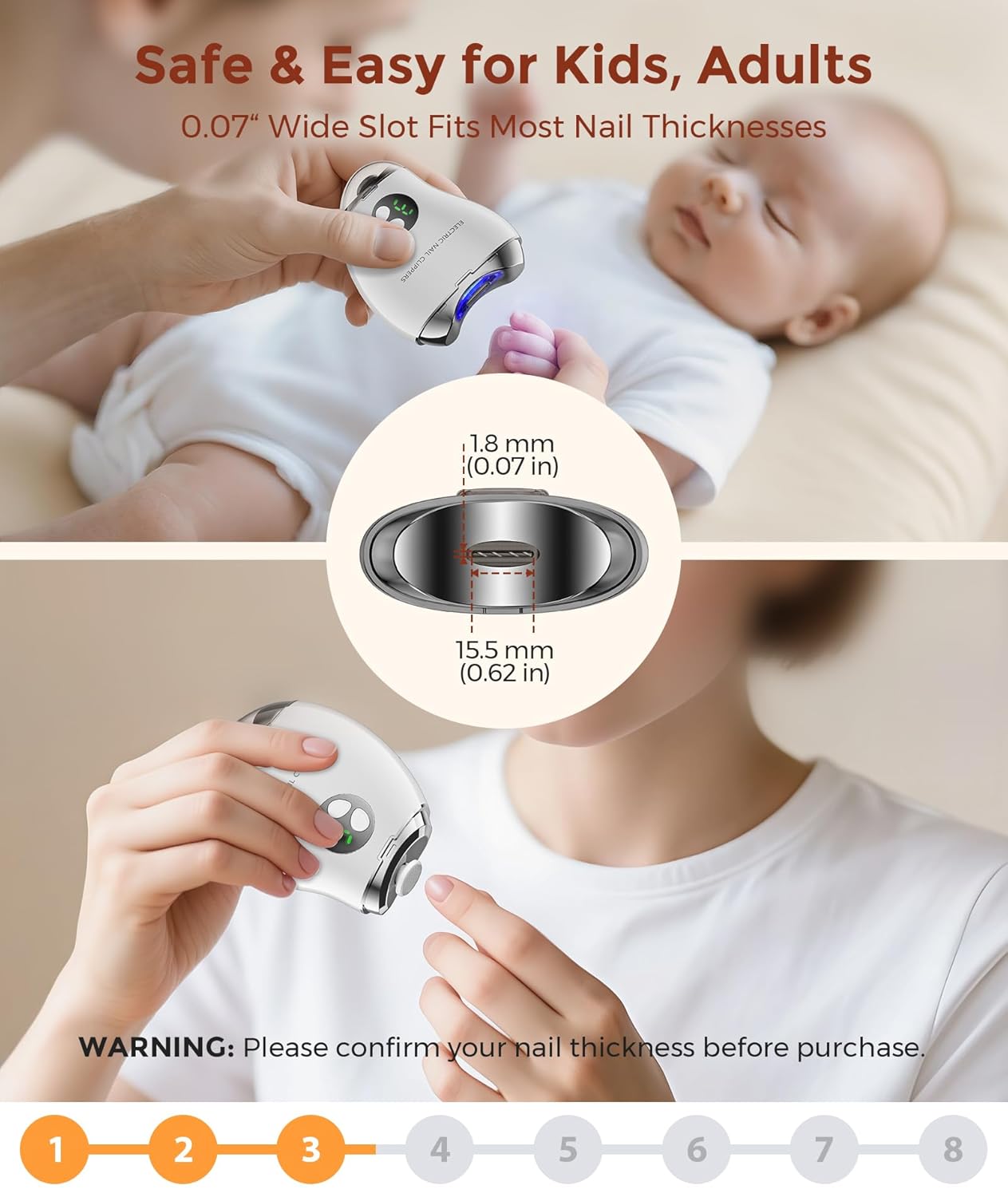 Automatic Electric Nail Clipper