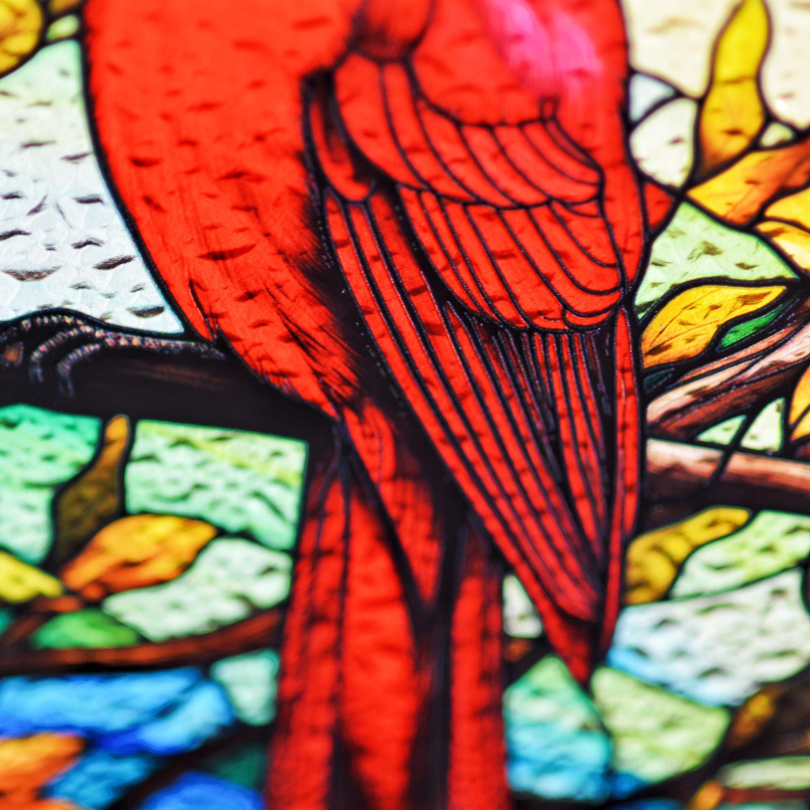 Red Bird Memorial Suncatcher