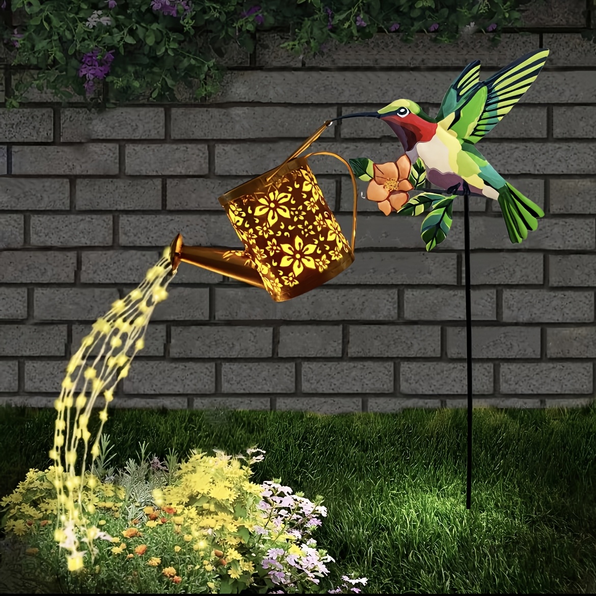 Hummingbird Outdoor Solar Lights