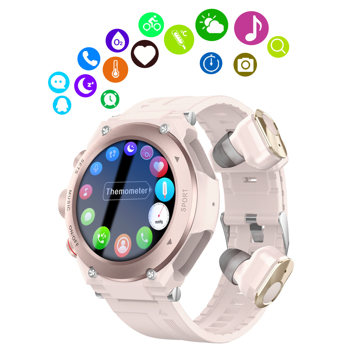 Welnax™ - Smartwatch W/ Earbuds