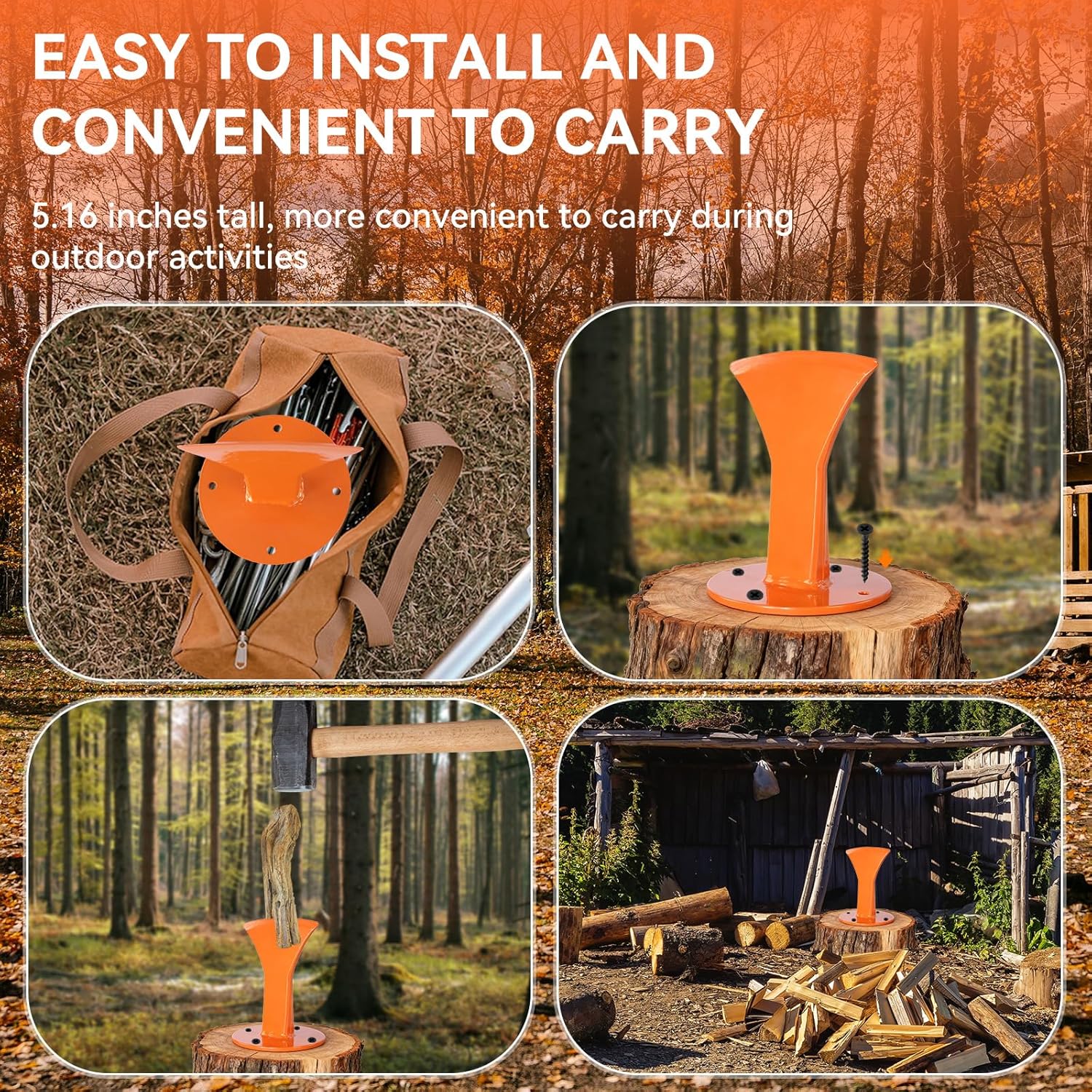 Firewood Kindling Splitter