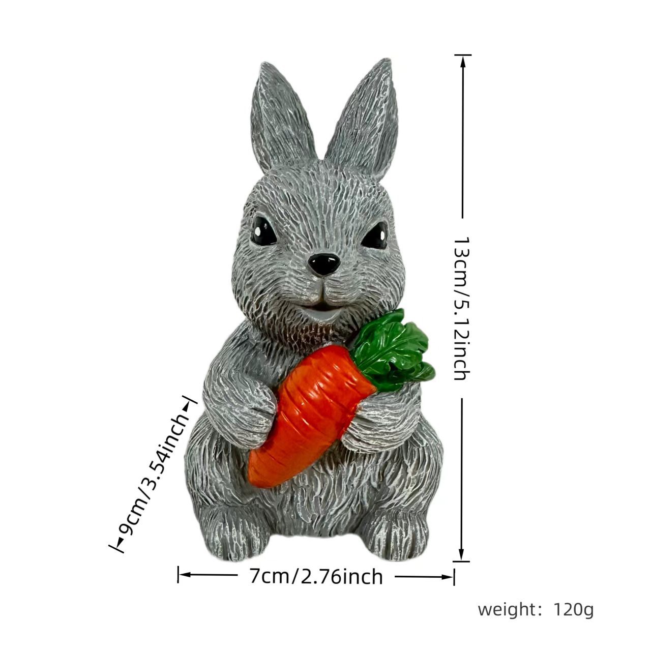 🐰 Easter Bunny Resin Night Light – Soft Glow Spring Decor 💡✨