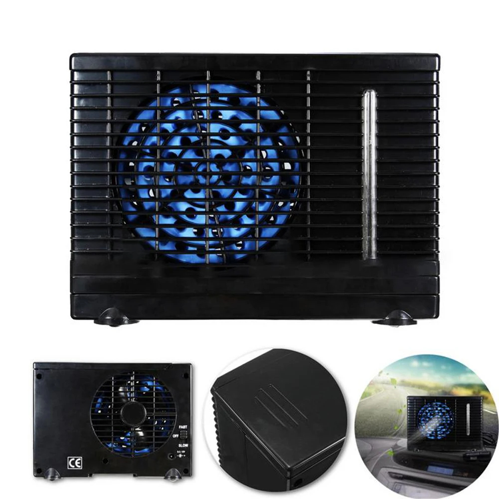 12V Electronic Car Cooler Adjustable Portable Cooling Fan 