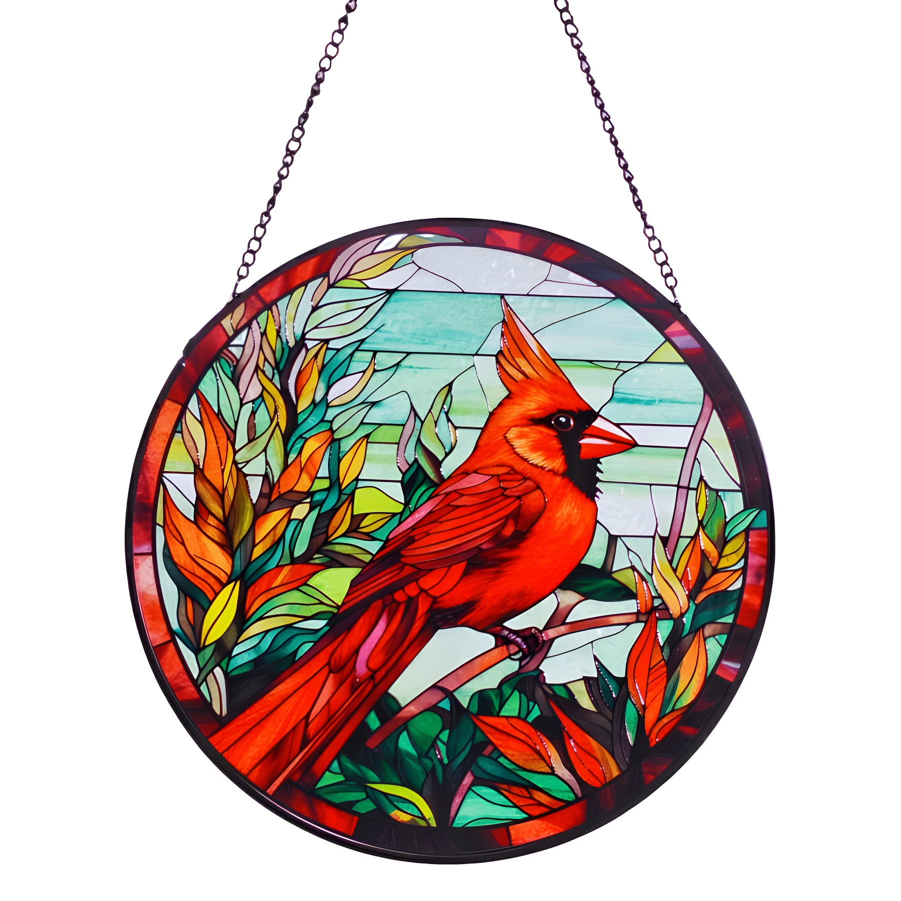 Red Bird Memorial Suncatcher