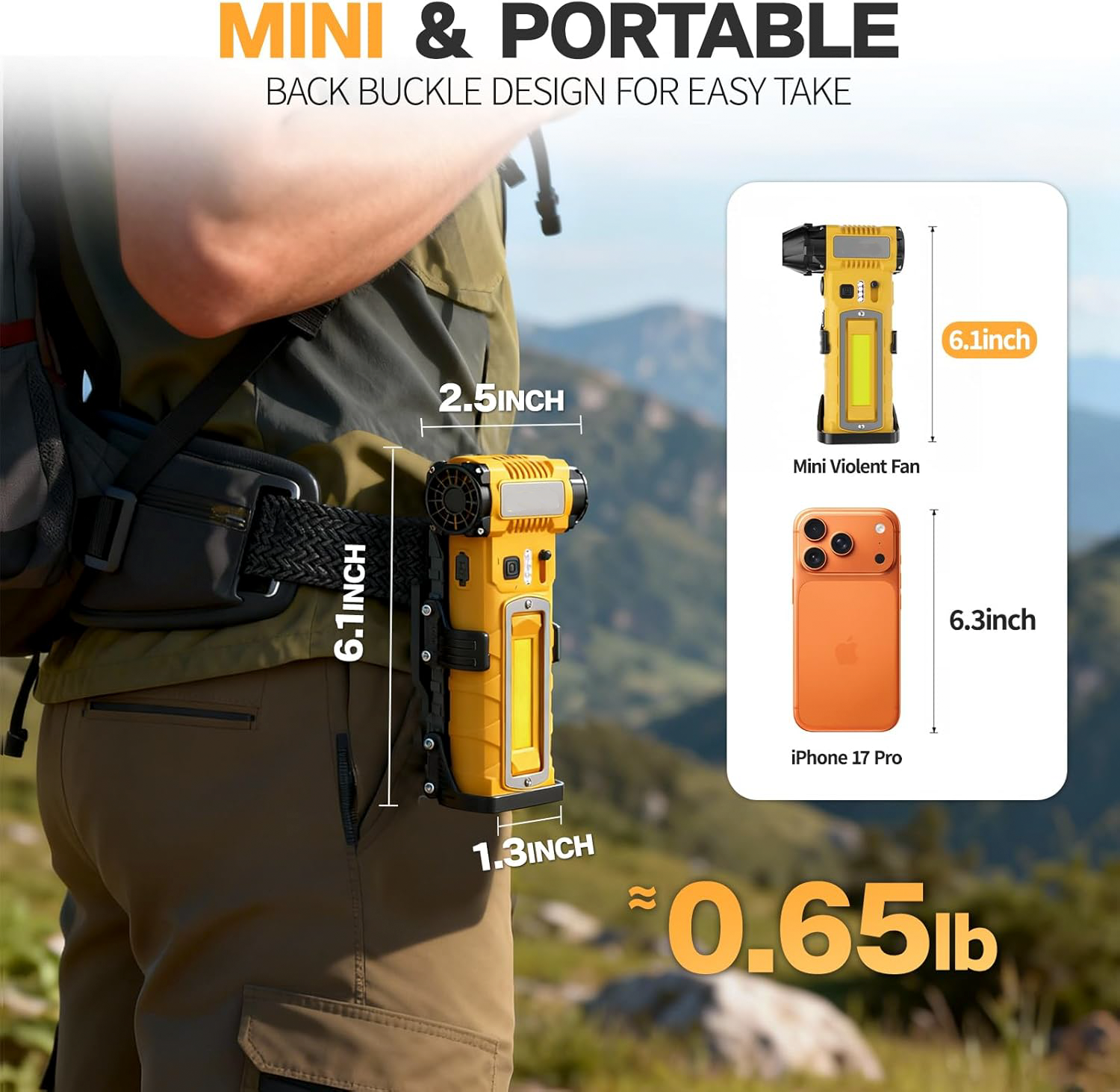 6-in-1 Electric Mini Air Blower