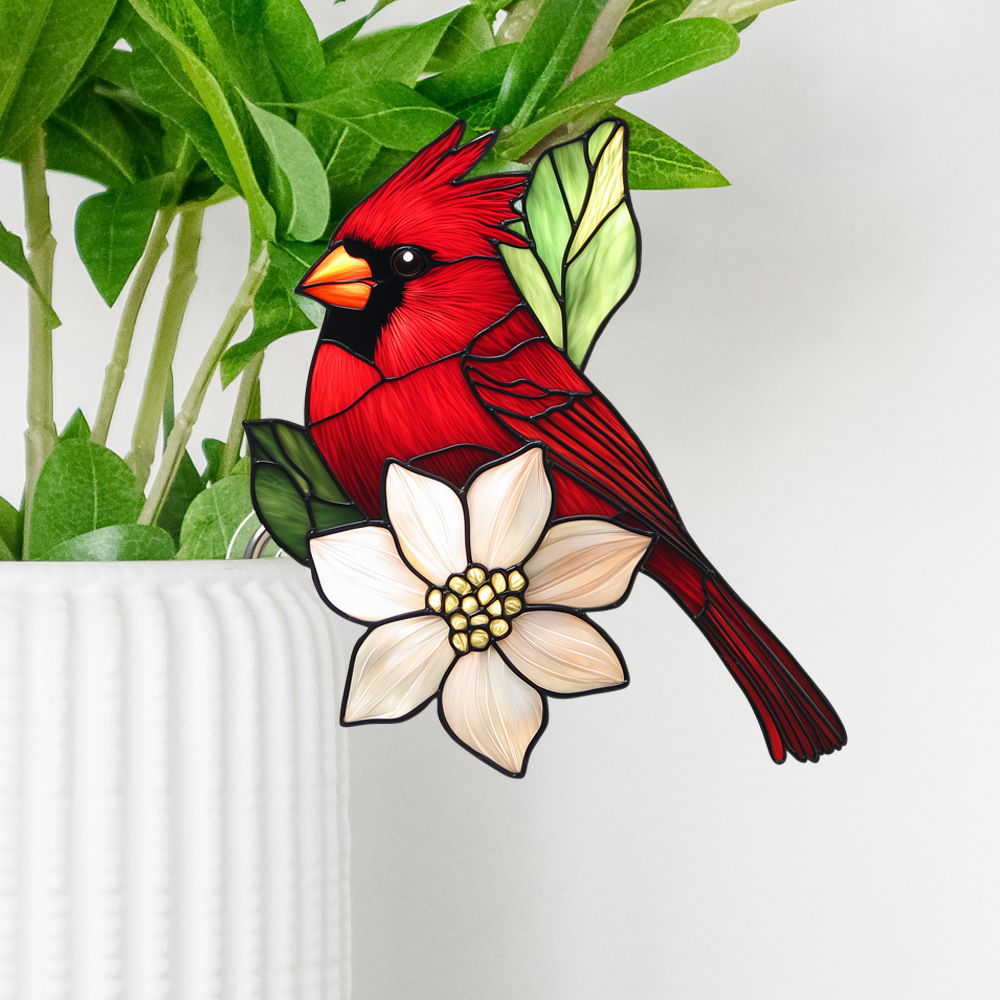 🔥Stained Glass Kingfisher Suncatcher Decoration