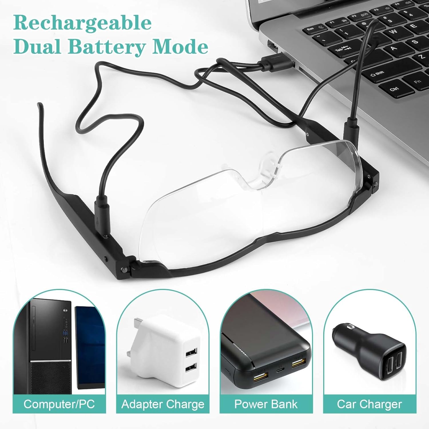 Magnifying Glasses with Light