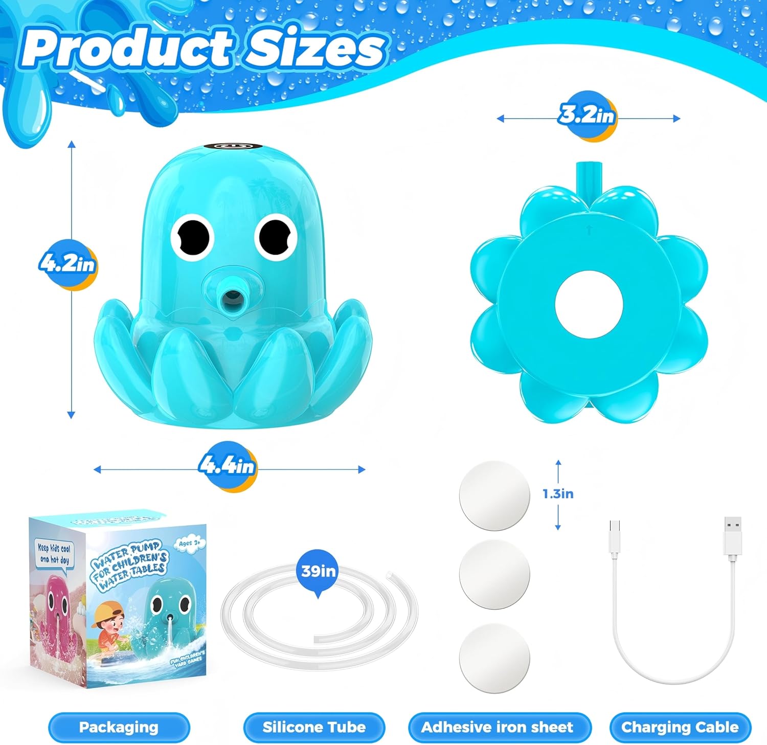 Cordless Octopus Rechargeable Magnetic Pump