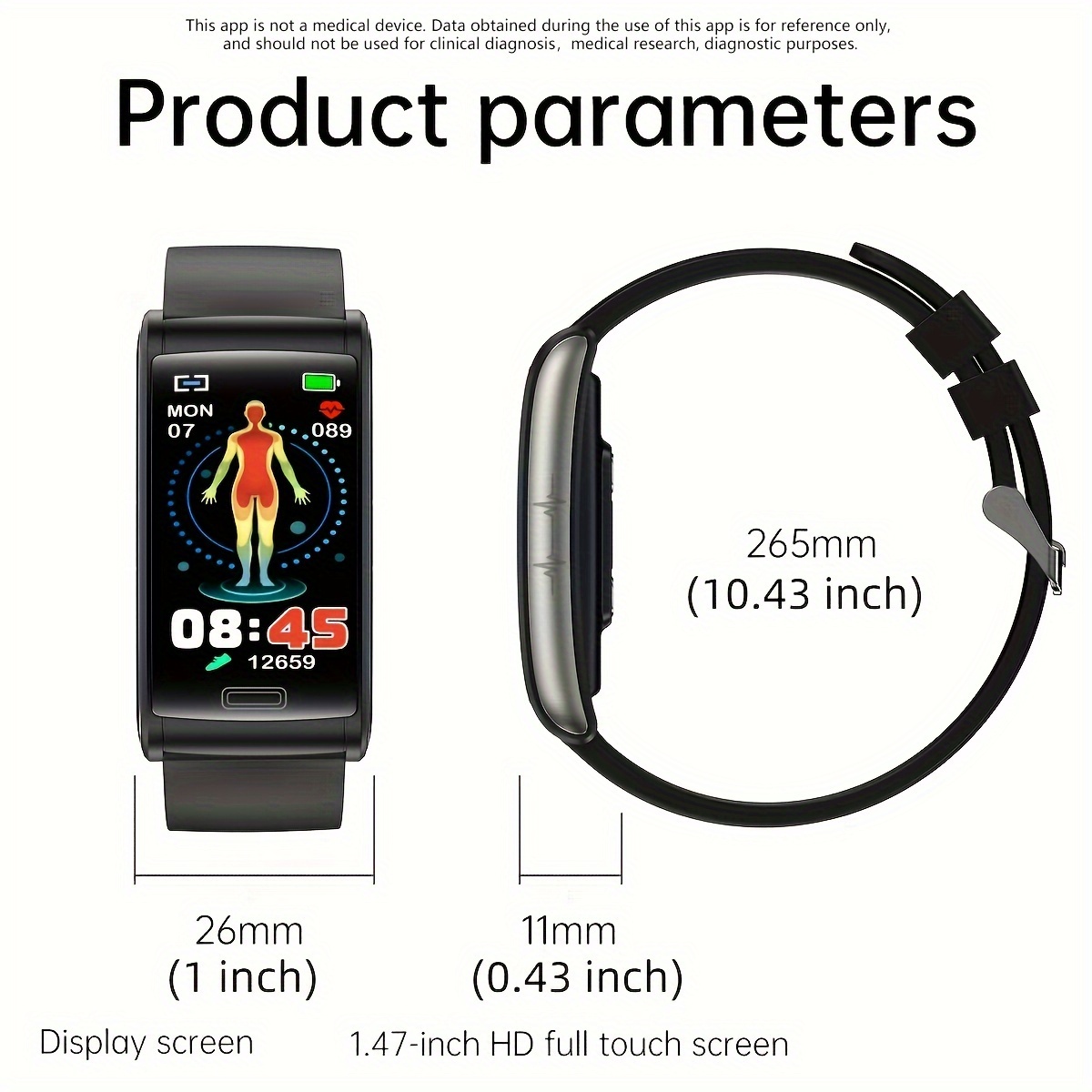 Waterproof Health Smart Watch