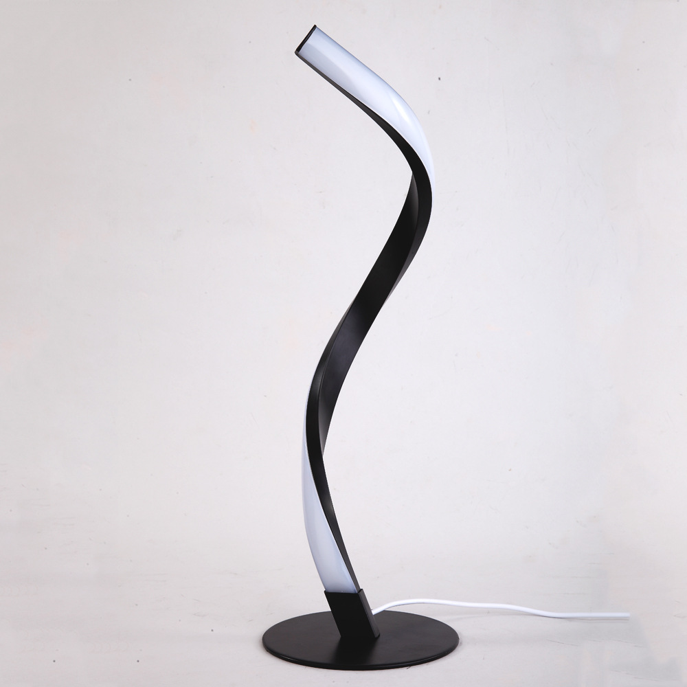 Modern Spiral Table Lamp