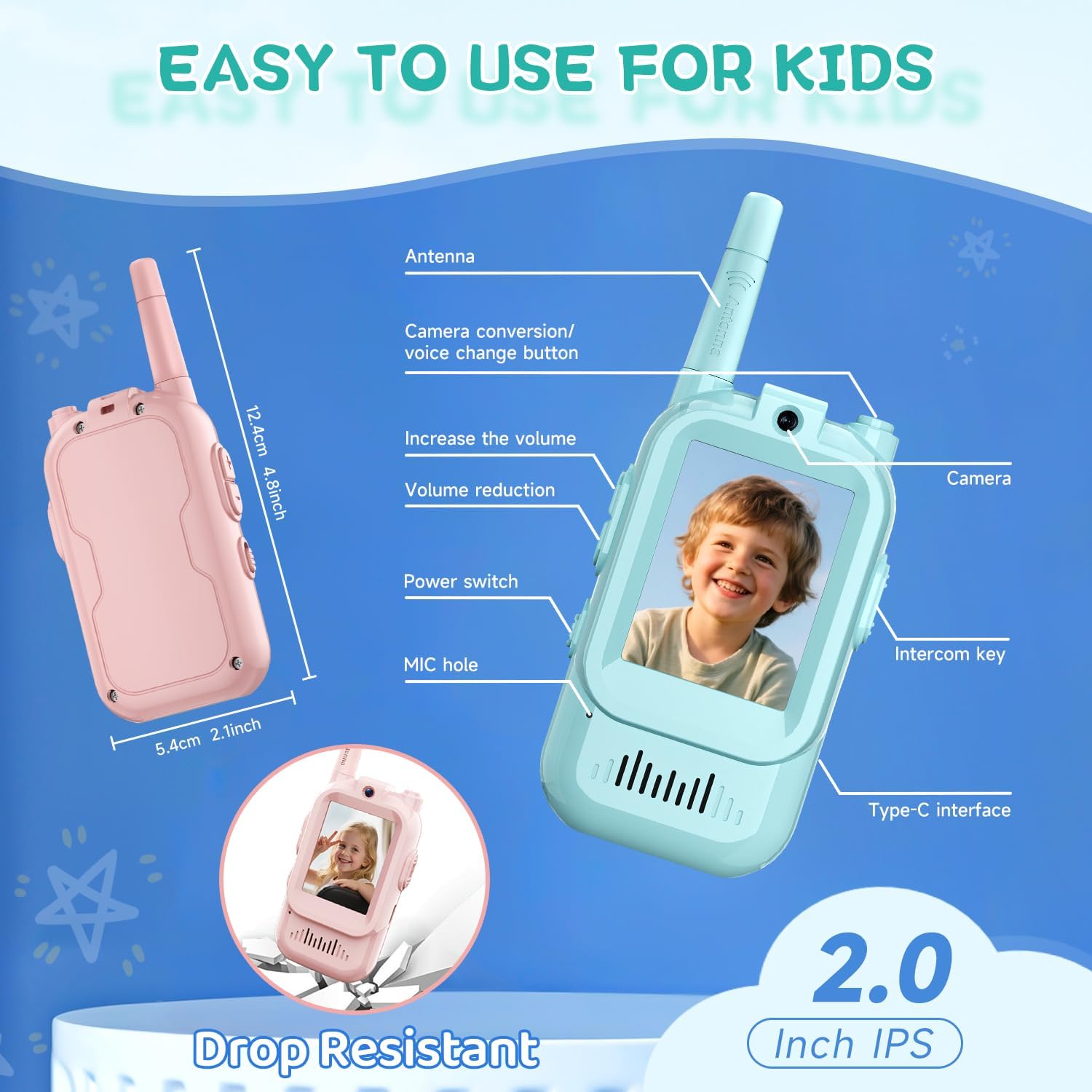 Video Walkie Talkies for Kids