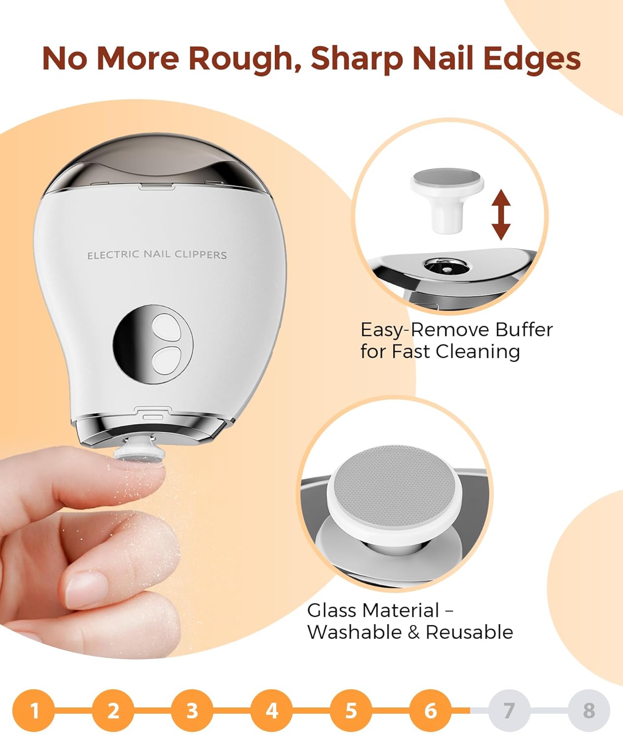 Automatic Electric Nail Clipper