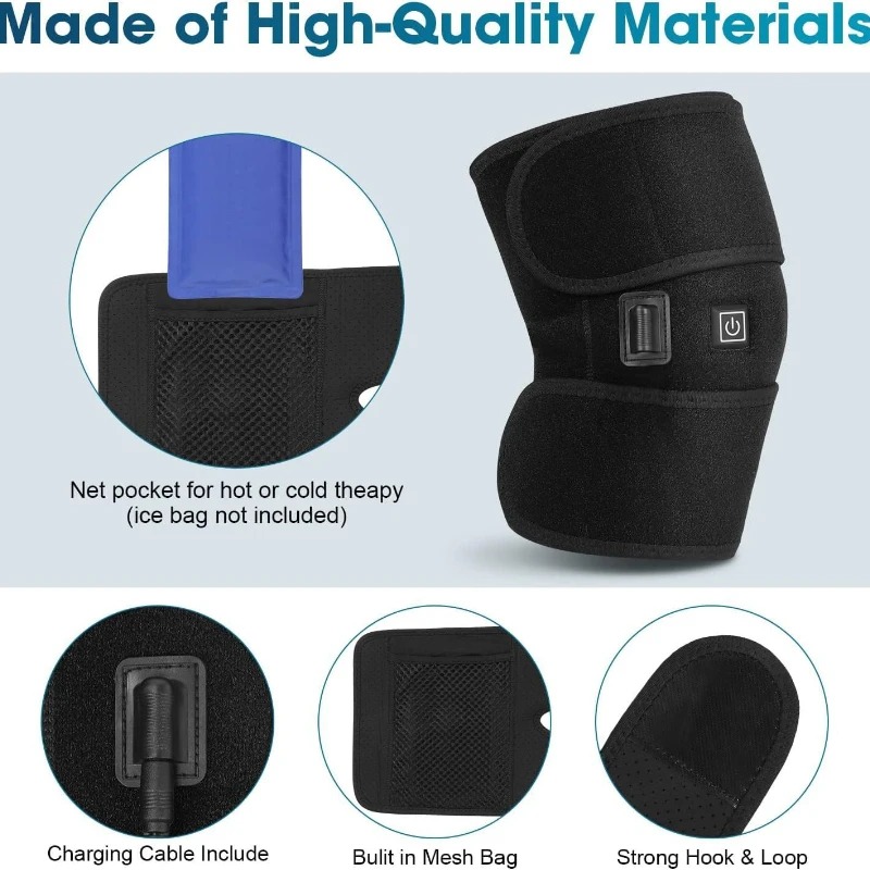  USB Heating Knee Brace Support for Arthritis