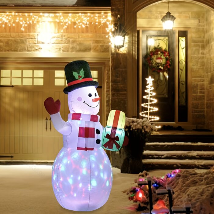Luminous Inflatable Christmas Snowman