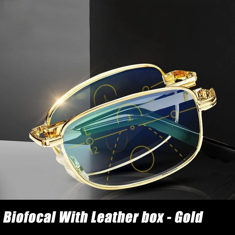 Smart Multifocal Folding Reading Glasses